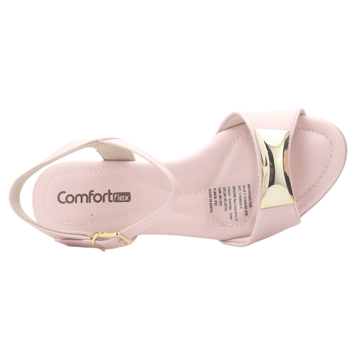 Sandalia Mujer Rosado Comfortflex 2557402 Casual Sandalias Comfortflex 