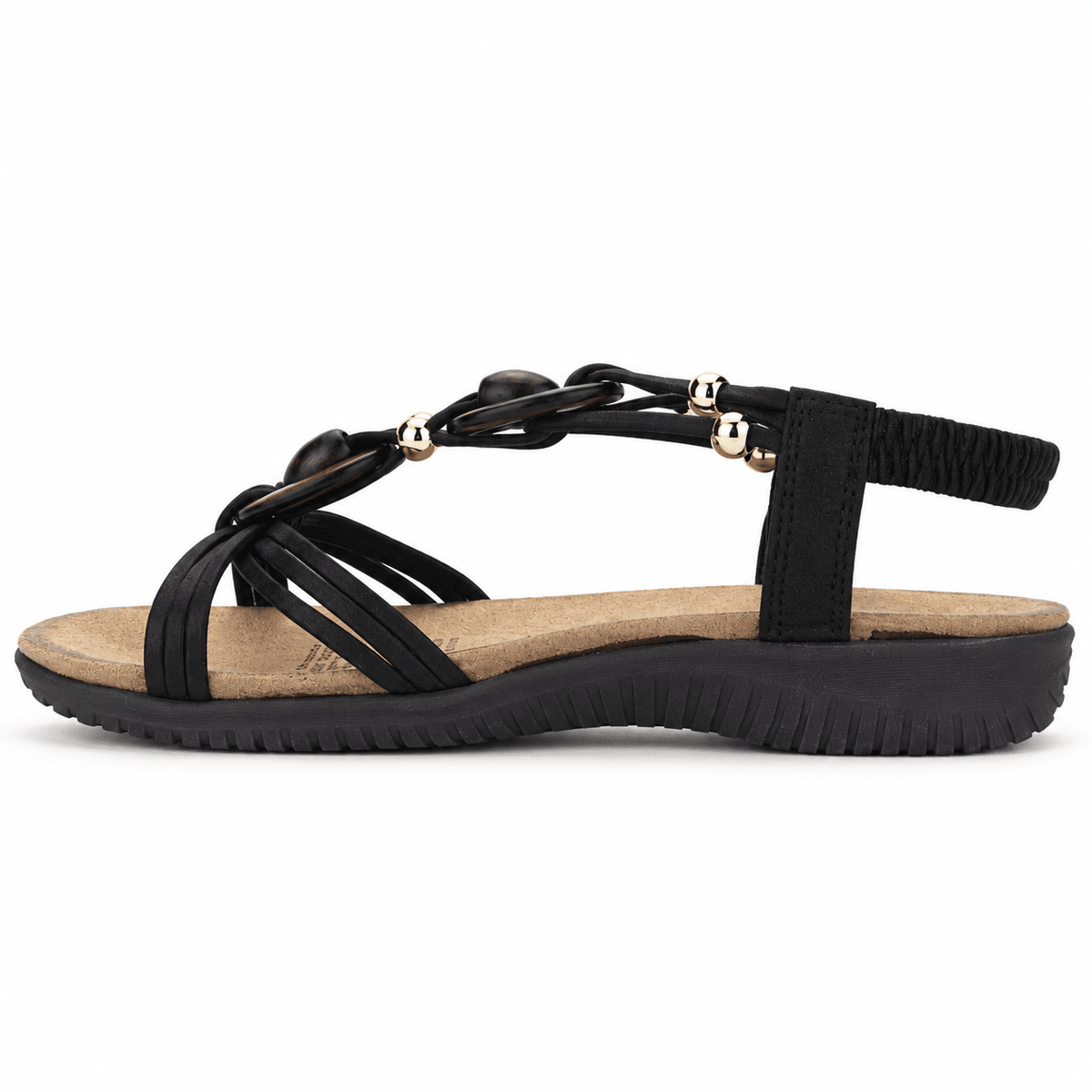 Sandalia Negro Mujer Casual Chalada Clara Chalada 