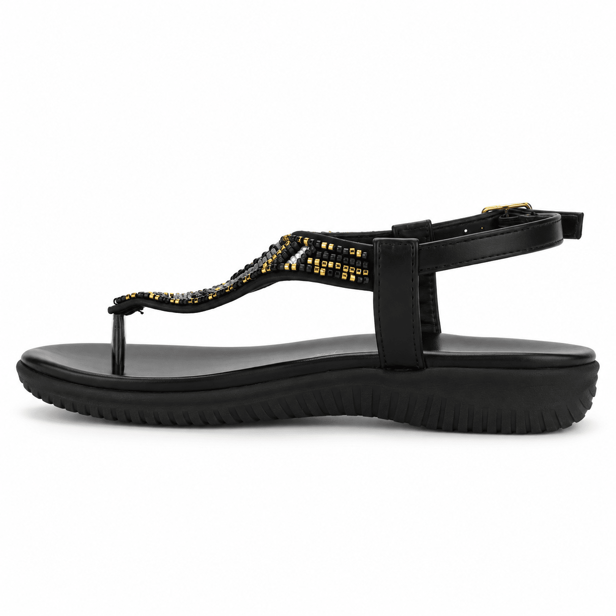 Sandalia Negro Mujer Casual Chalada Clara Chalada 