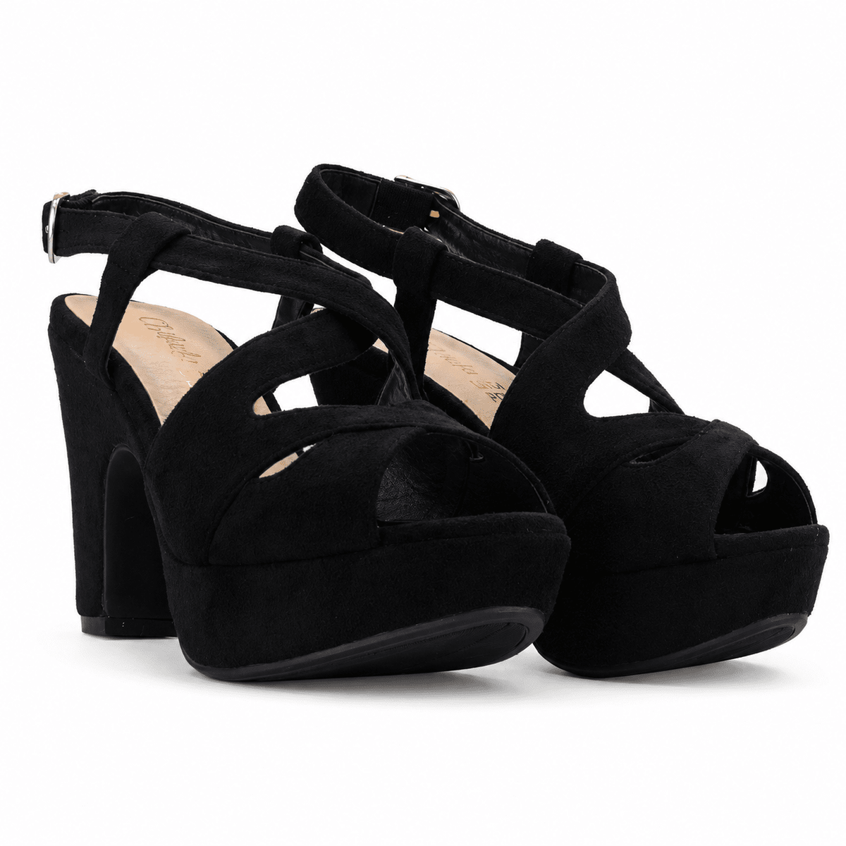 Sandalia Negro Mujer Casual Chalada Cosimo Chalada 