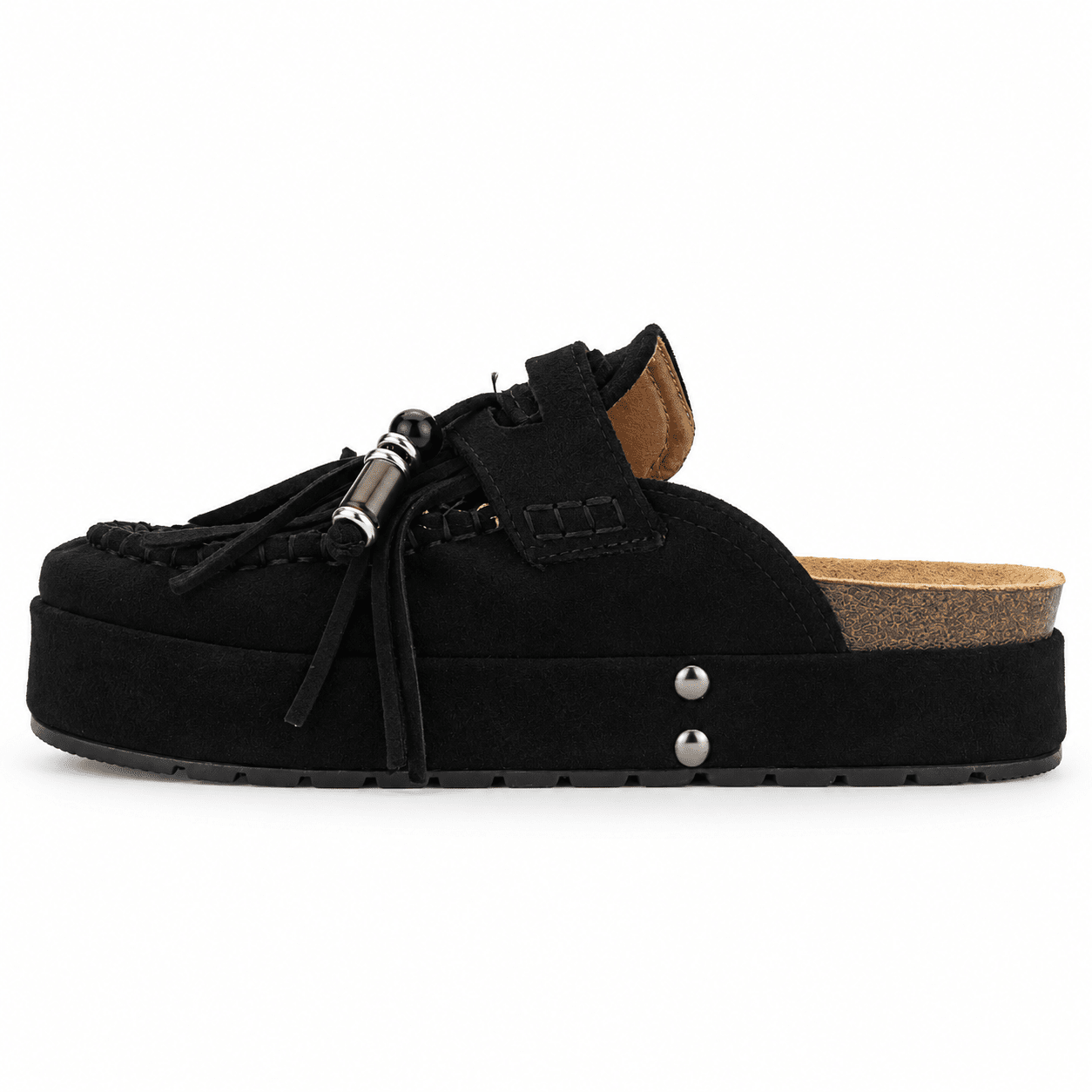 Sandalia Negro Mujer Casual Chalada Risco Chalada 