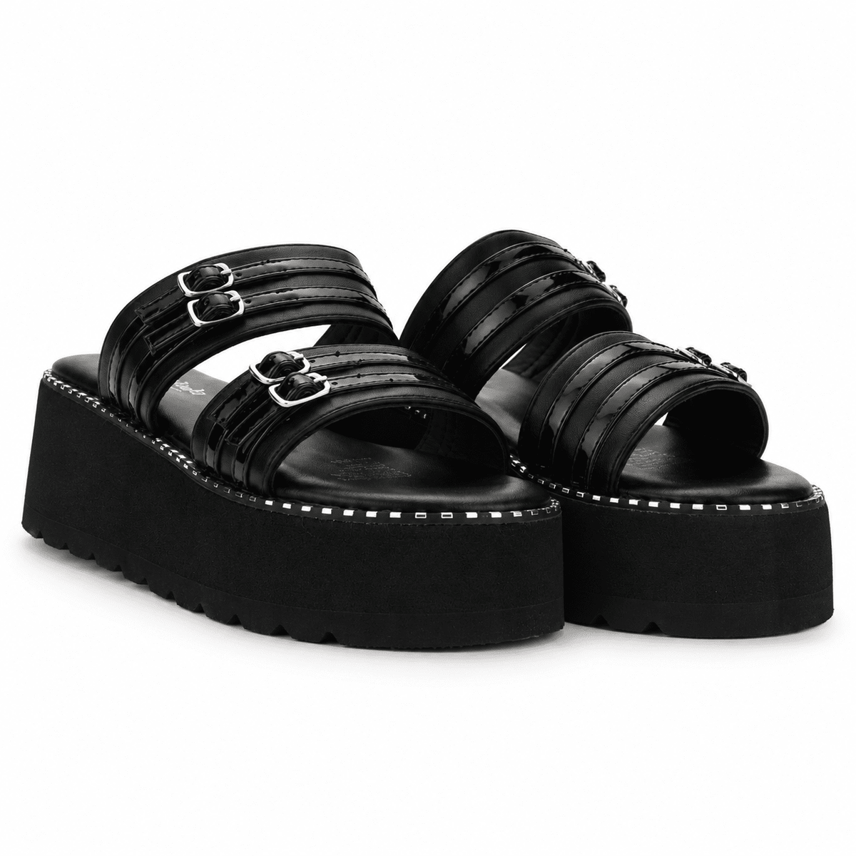 Sandalia Negro Mujer Casual Chalada Virken Chalada 