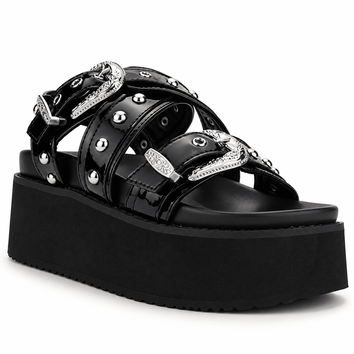 Sandalia Negro Mujer Casual Chalada Viru Chalada 