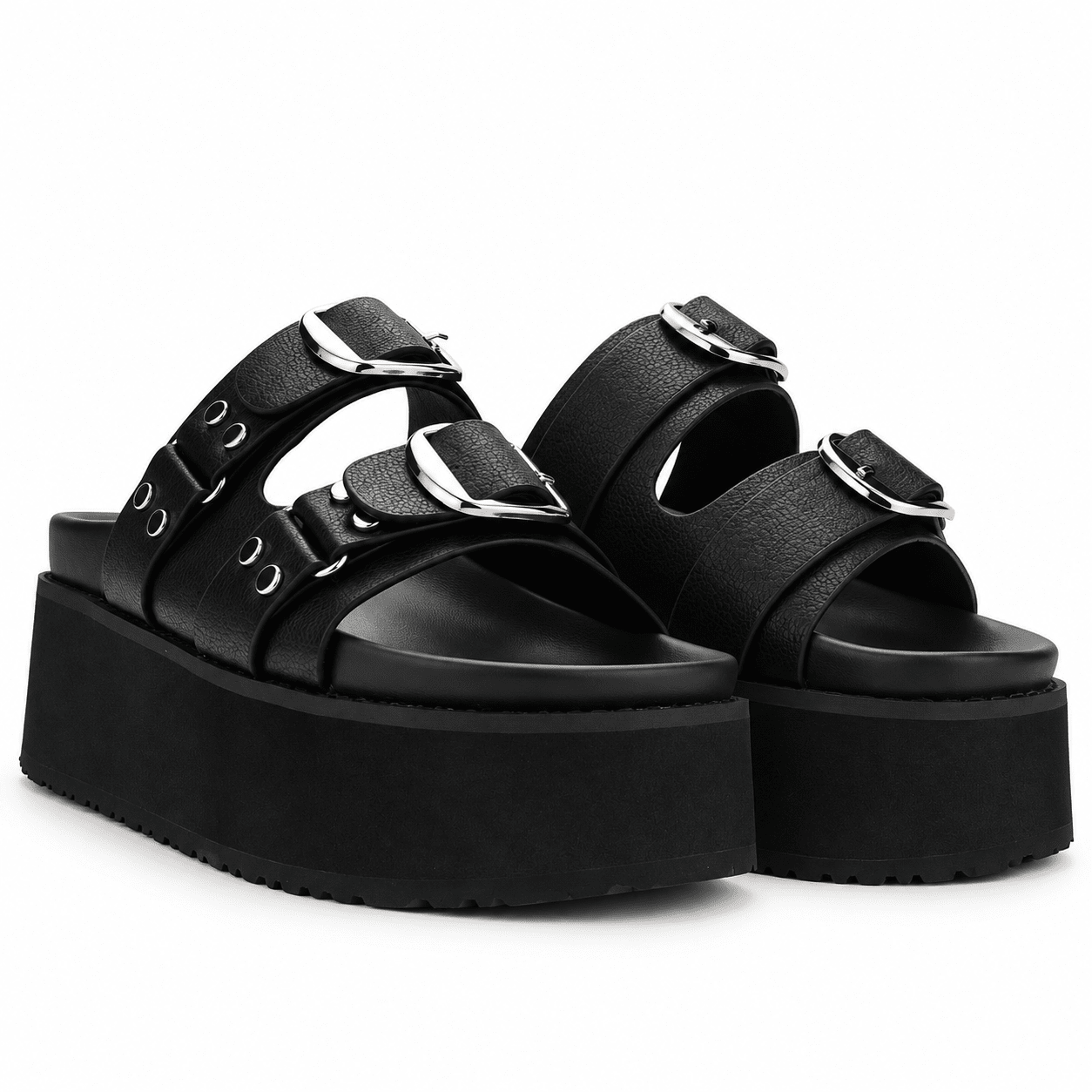 Sandalia Negro Mujer Casual Chalada Viru Chalada 