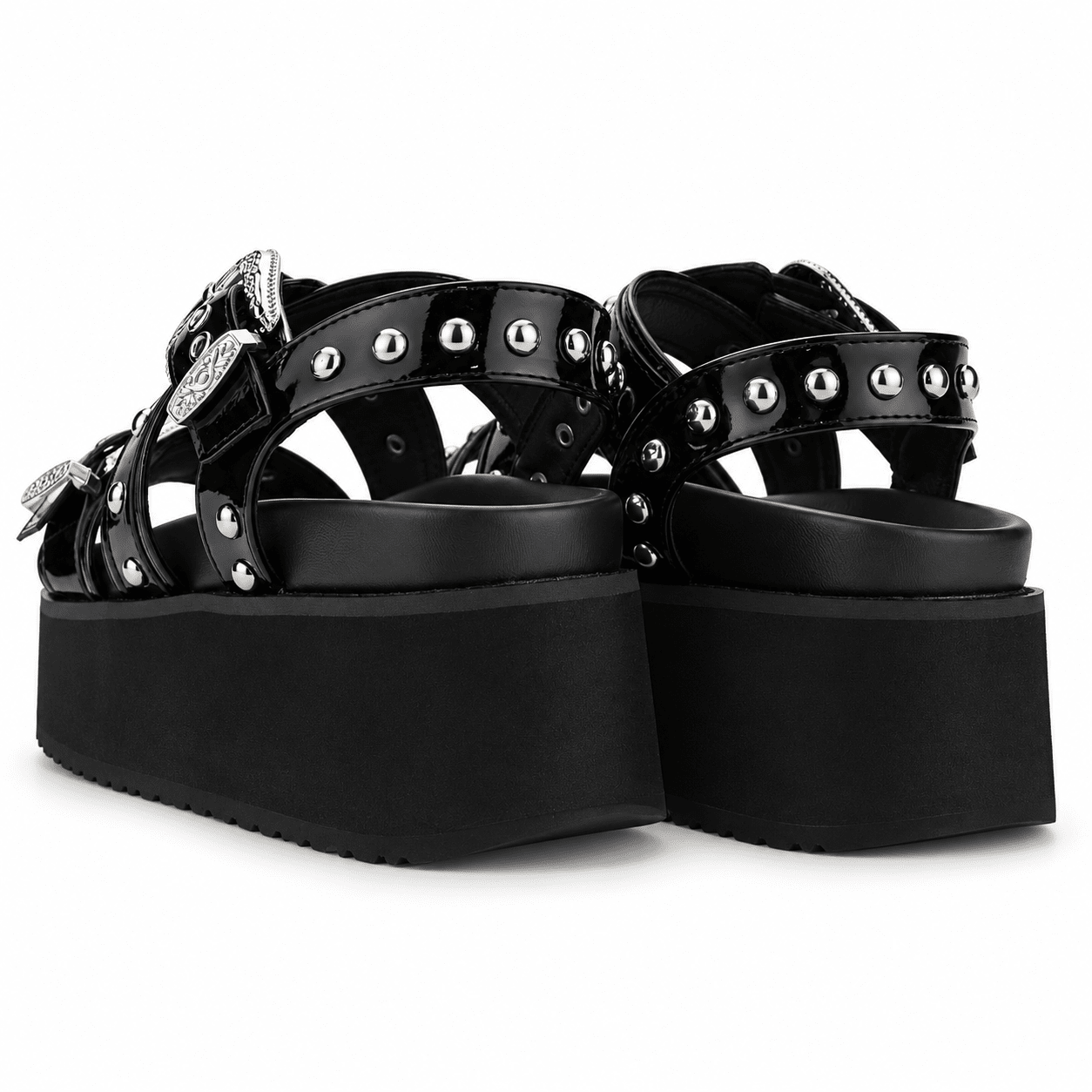 Sandalia Negro Mujer Casual Chalada Viru Chalada 