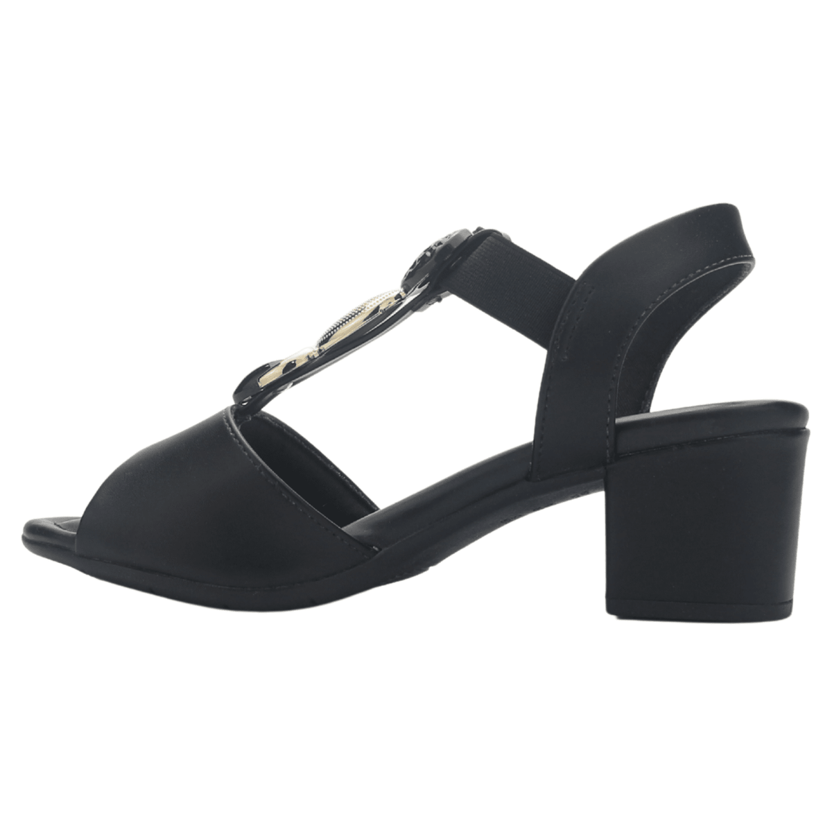 Sandalia Negro Mujer Comfortflex 2557403 Casual Sandalias Comfortflex 