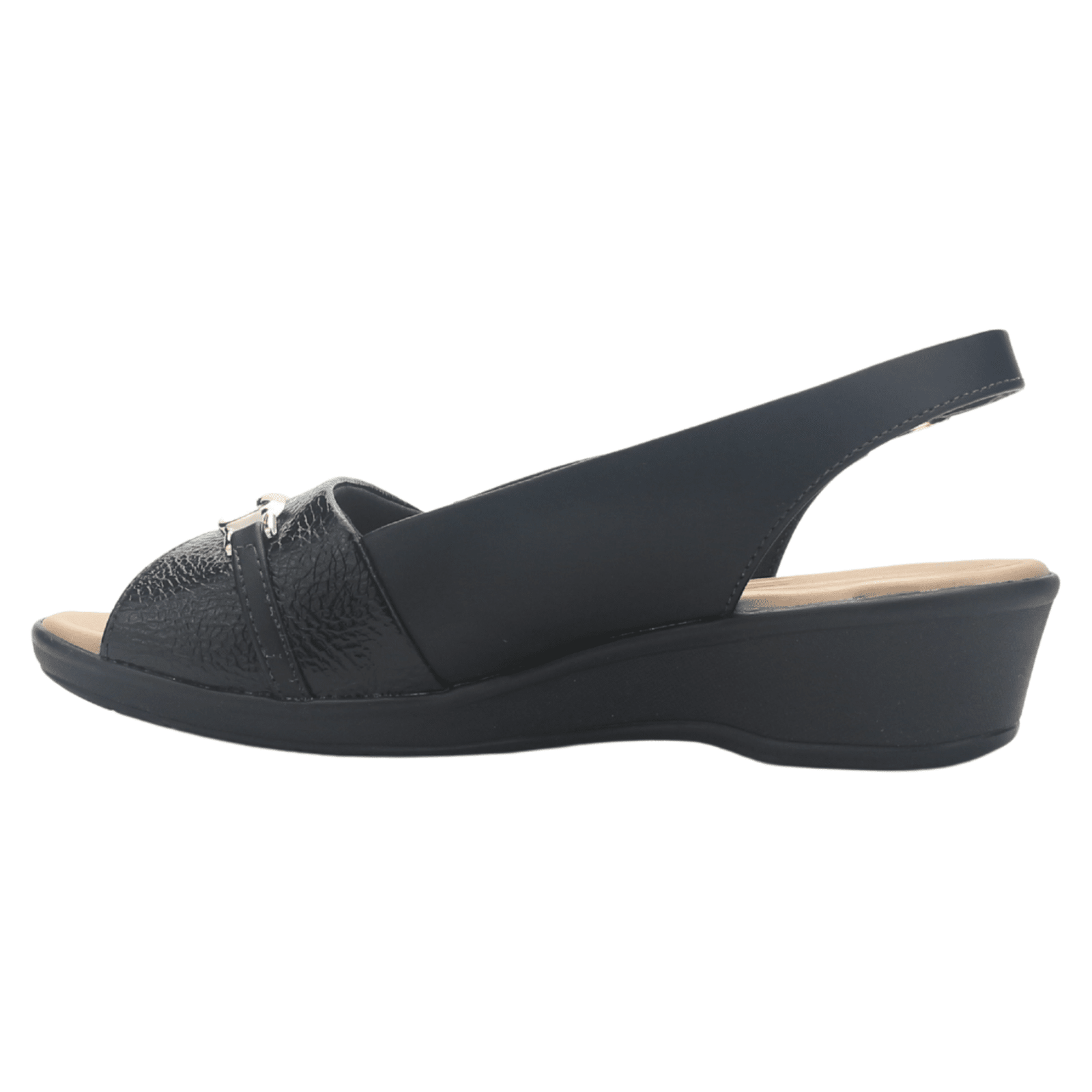 Sandalia Negro Mujer Comfortflex 2572404 Casual Sandalias Comfortflex 