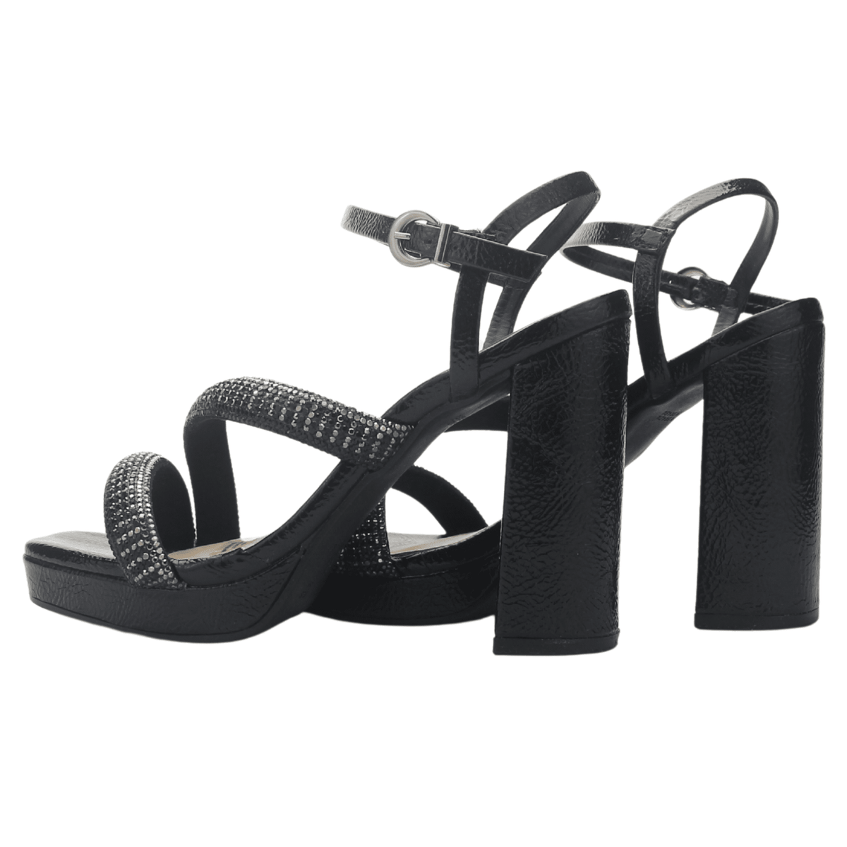 Sandalia Negro Mujer Ramarim 2557202 Casual Sandalias Ramarim 