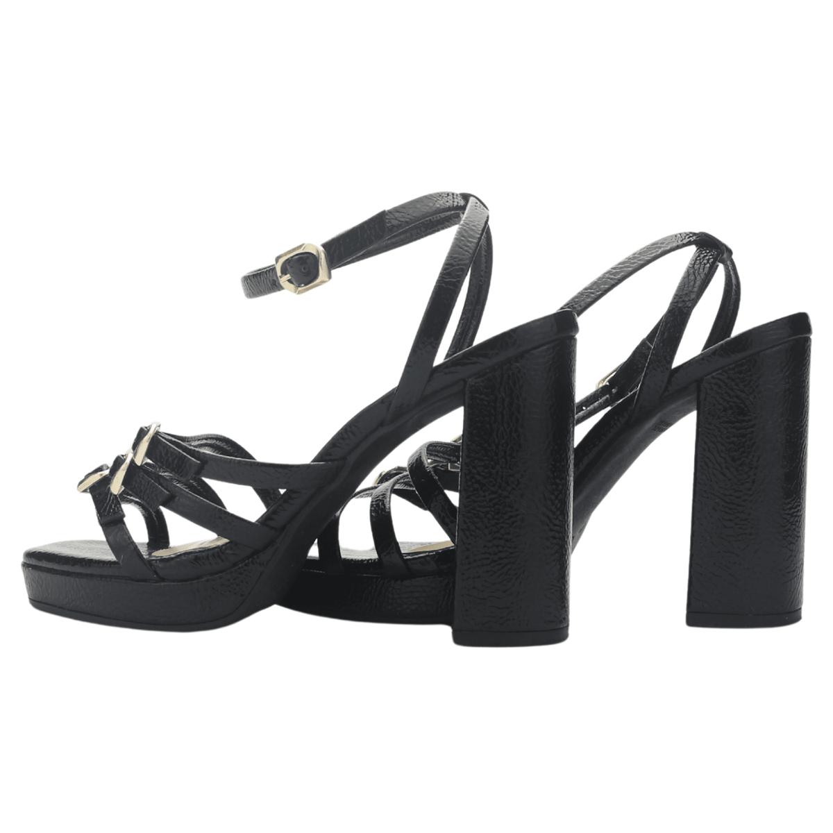 Sandalia Negro Mujer Ramarim 2557204 Casual Sandalias Ramarim 