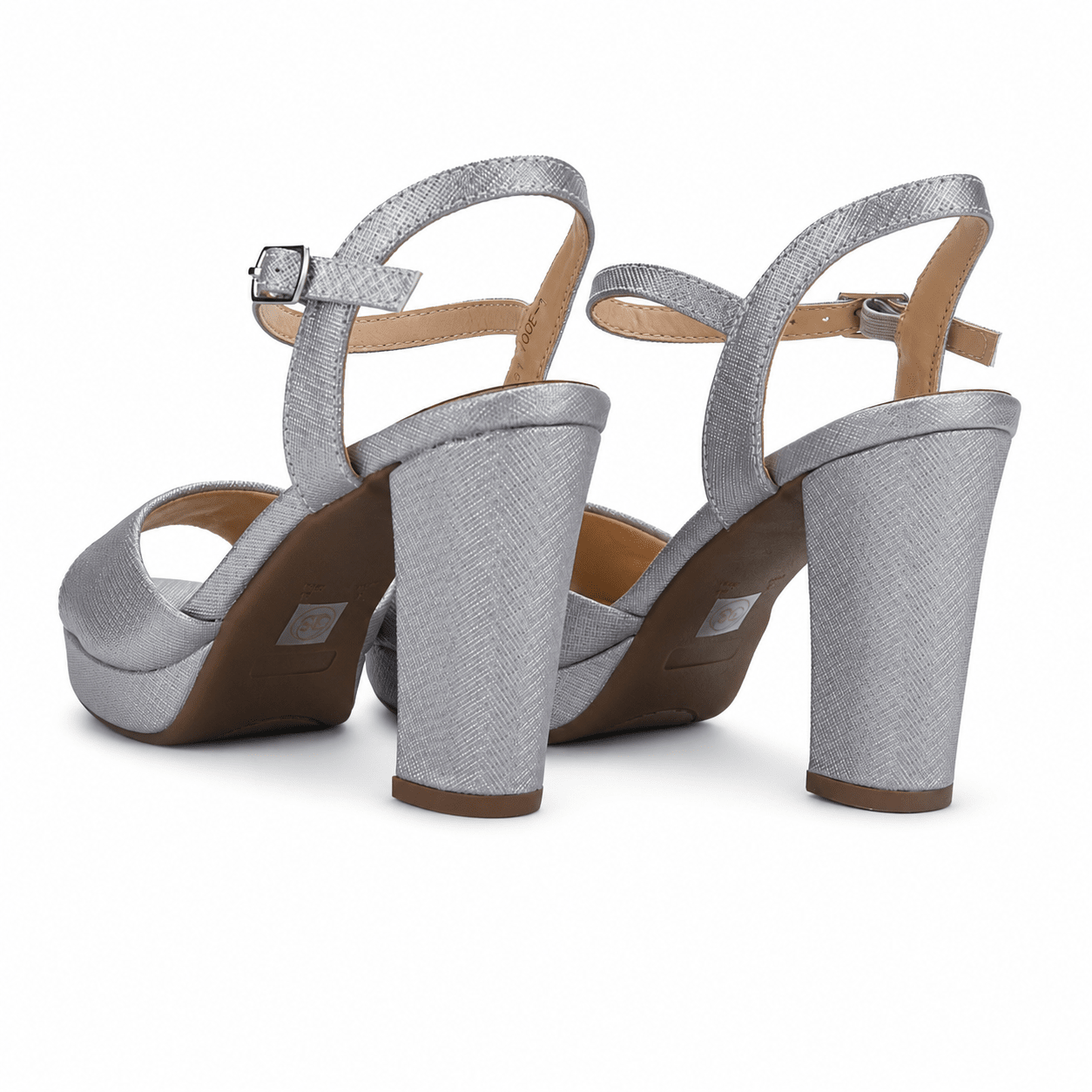 Sandalia Plateado Mujer Casual Chalada Voce Sandalias Chalada 