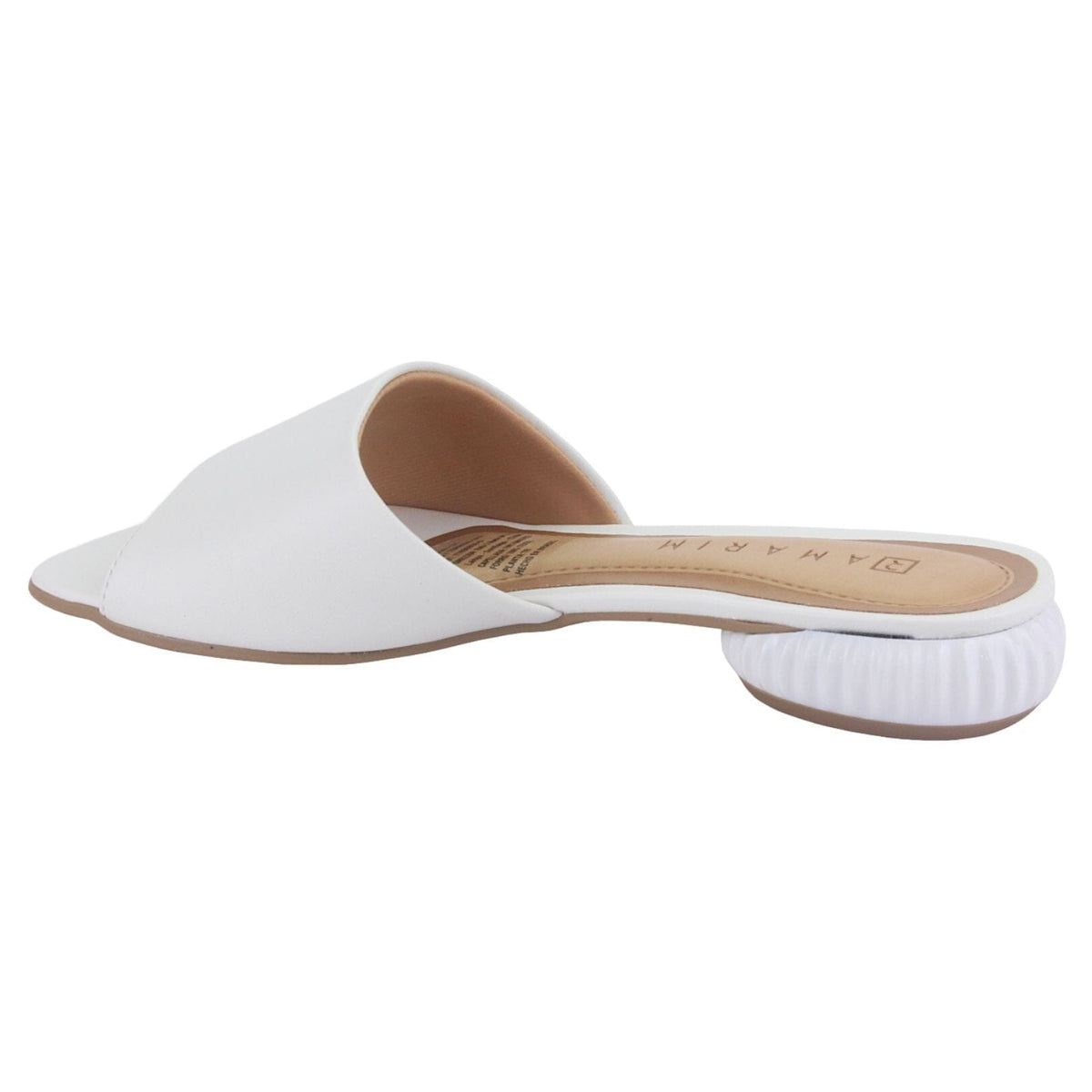 Sandalia Ramarim Mujer 213201 Blanco Casual Sandalias Taco Ramarim 