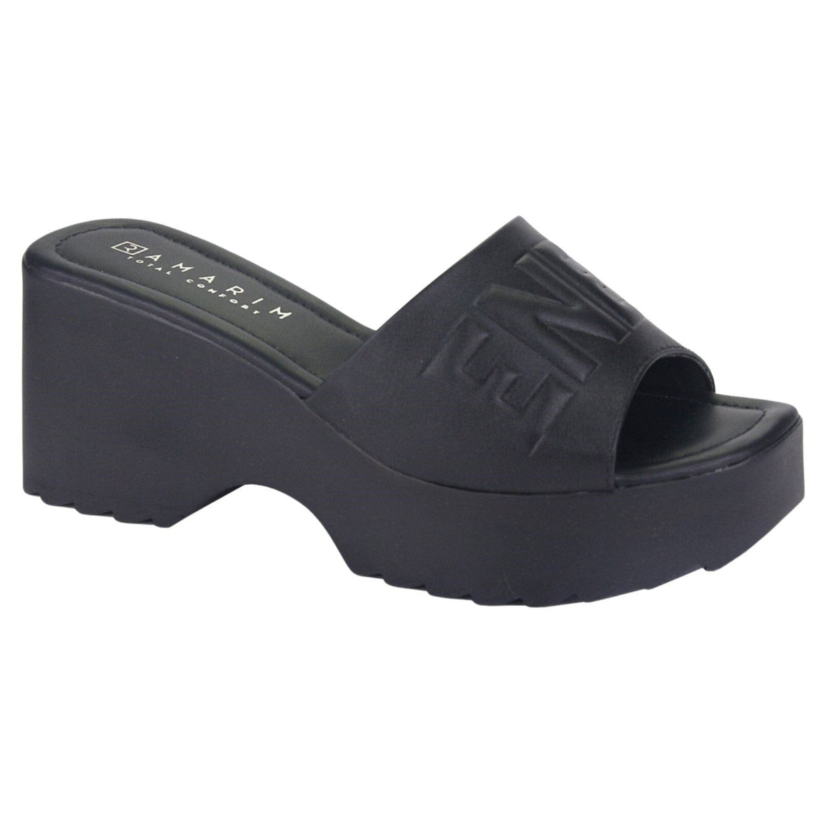 Sandalia Ramarim Mujer 2145203 Negro Casual Botines Taco Ramarim 