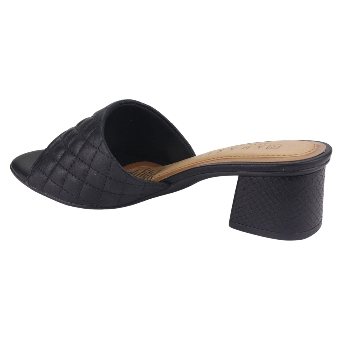 Sandalia Ramarim Mujer 215201 Negro Casual Botines Taco Ramarim 