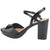 Sandalia Ramarim Mujer 2333221 Negro Casual Sandalias Taco Ramarim 