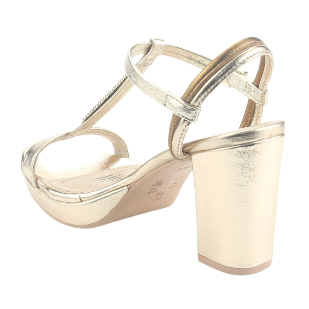 Sandalia Ramarim Mujer 2433253 Dorado Casual Sandalias Ramarim 