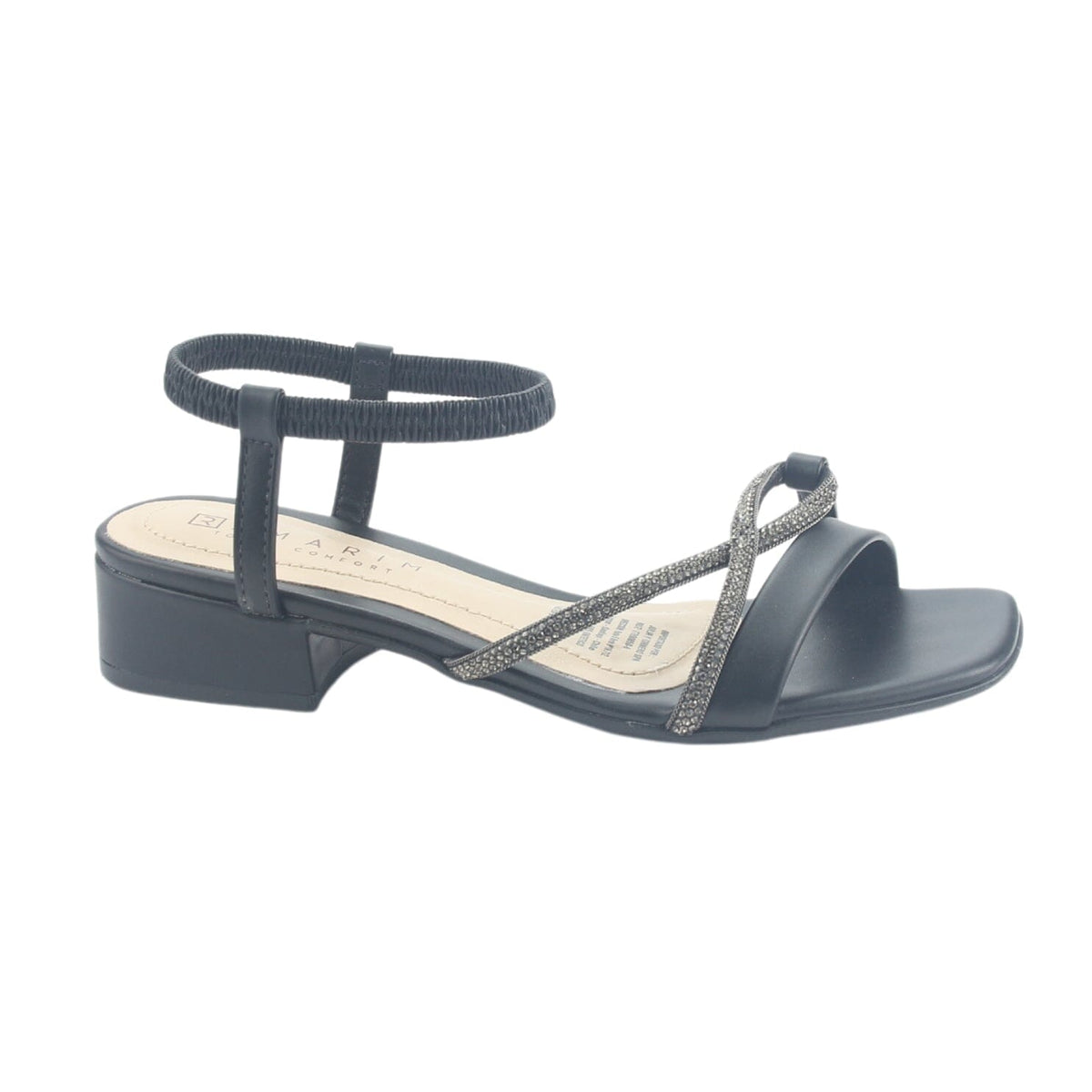 Sandalia Ramarim Mujer 2448201 Negro Casual Sandalias Ramarim 