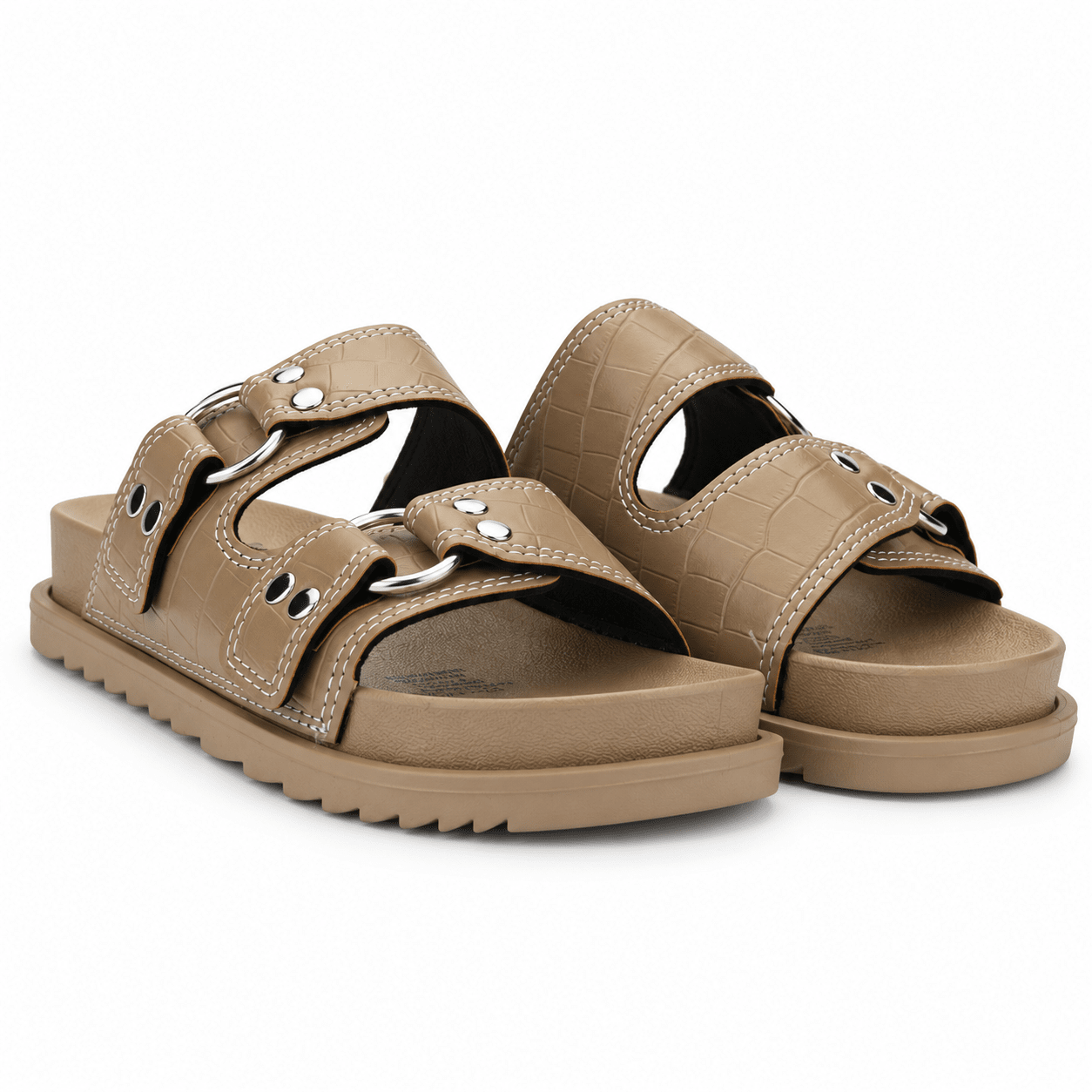 Sandalia Taupe Mujer Casual Chalada Bora Chalada 