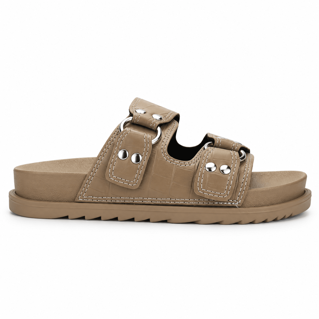 Sandalia Taupe Mujer Casual Chalada Bora Chalada 