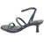 Sandalia Via Marte Mujer 23-18501 Preto Casual Sandalias Taco Via Marte 