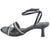 Sandalia Via Marte Mujer 23-18505 Preto Casual Sandalias Taco Via Marte 