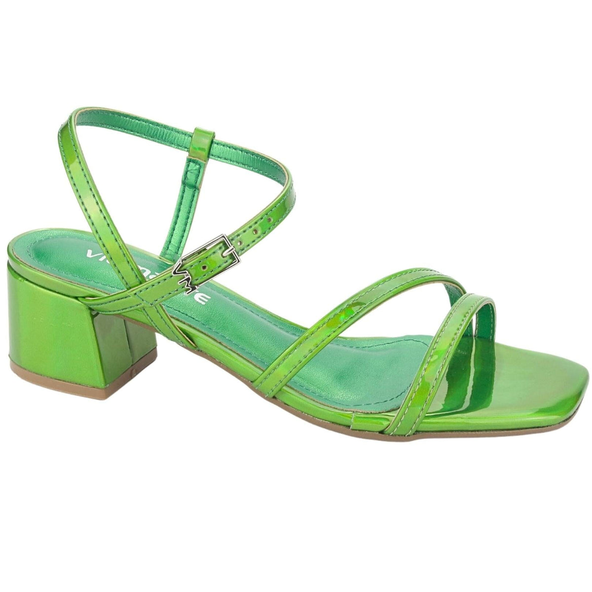 Sandalia Via Marte Mujer 23-9801 Floresta Casual Sandalias Taco Via Marte 