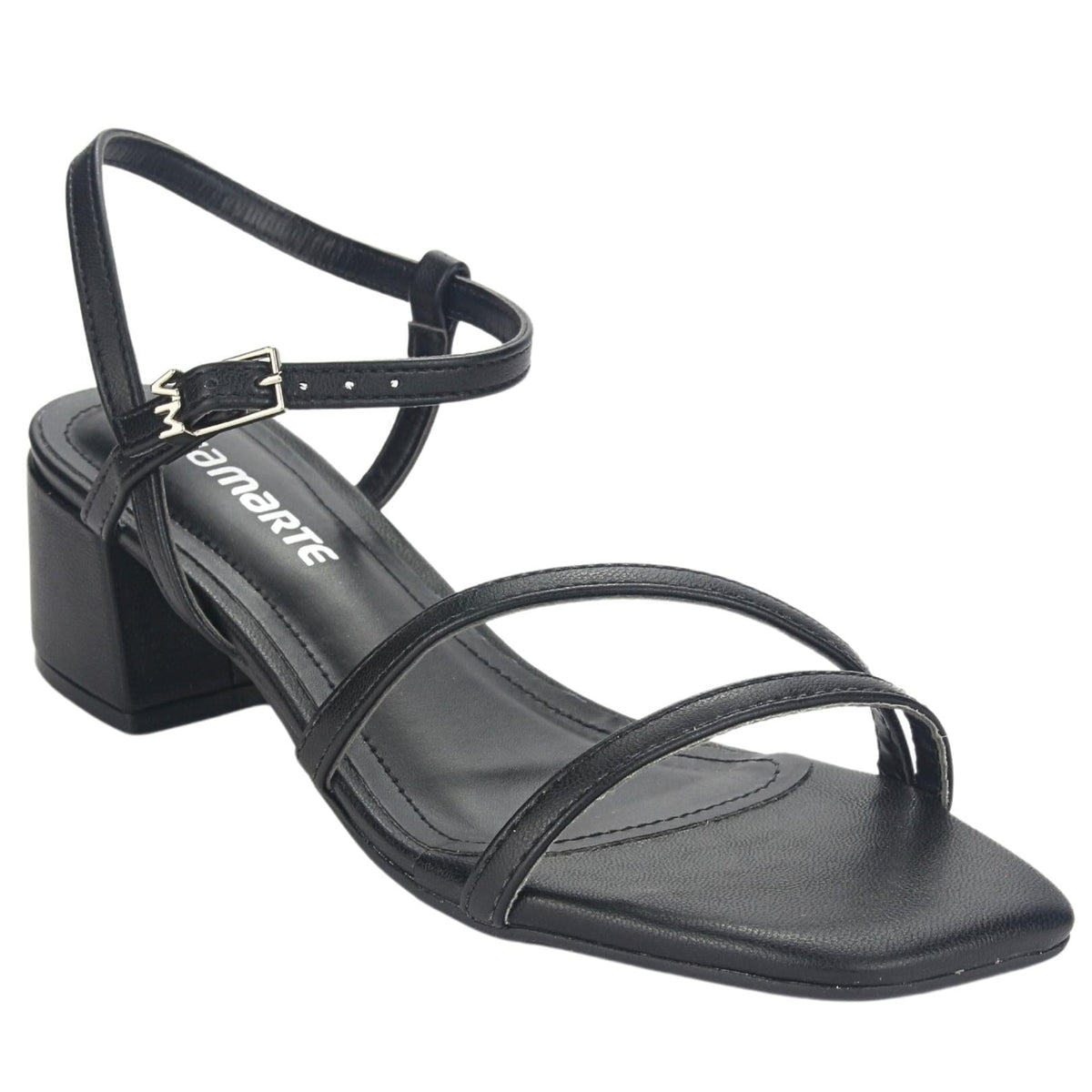Sandalia Via Marte Mujer 23-9801 N Preto Casual Sandalias Via Marte 