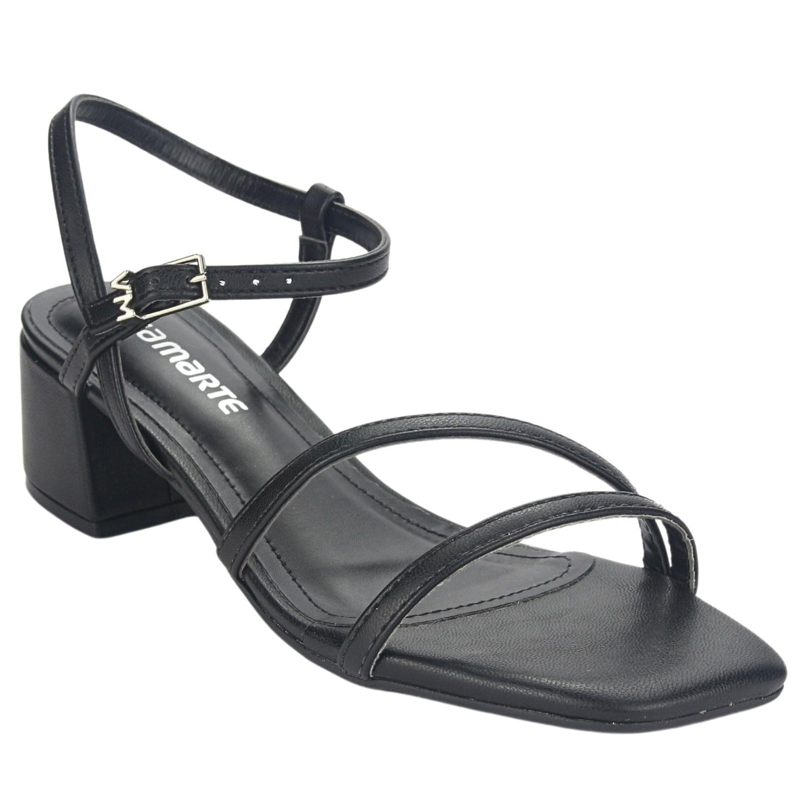 Sandalia Via Marte Mujer 23-9801 N Preto Casual Sandalias Via Marte 