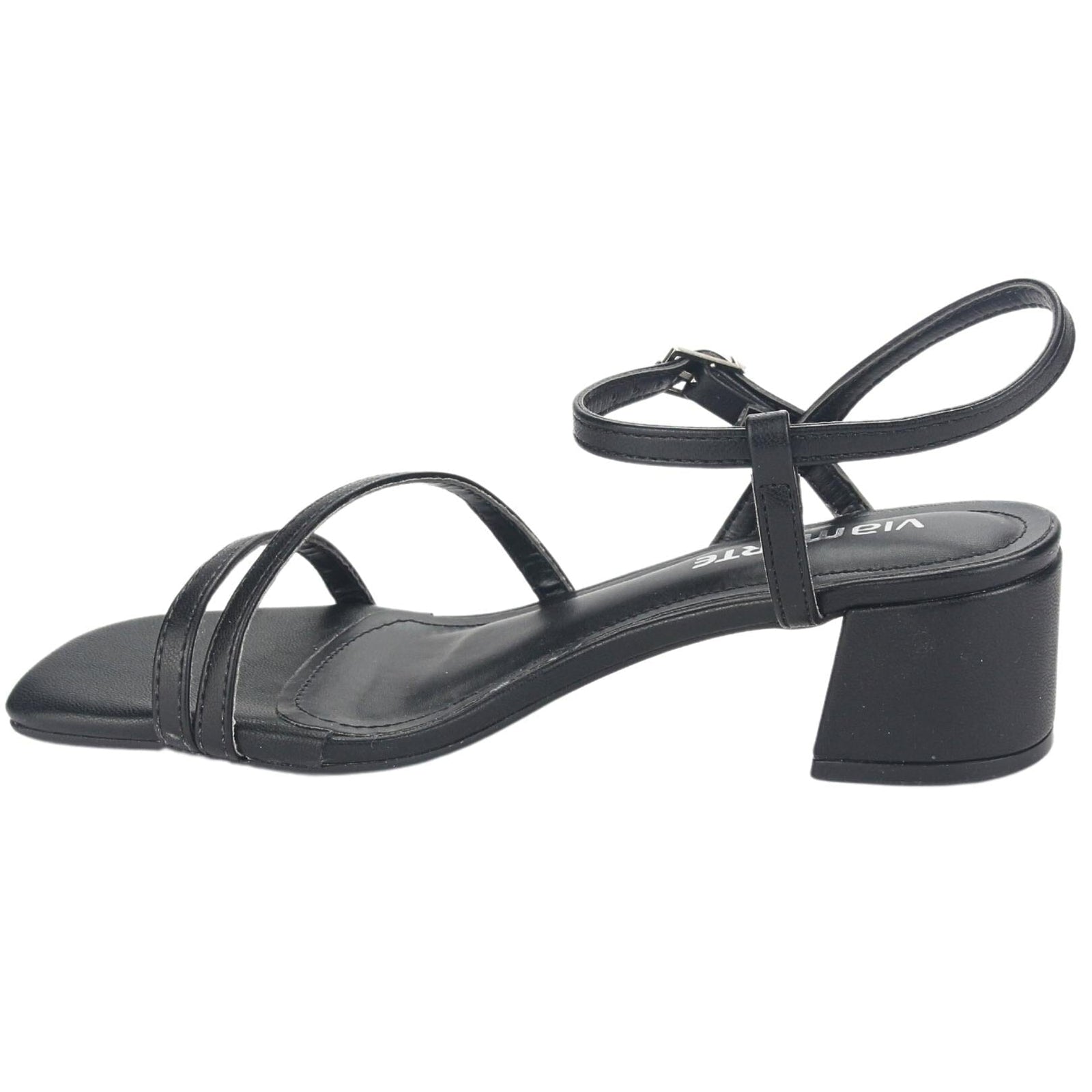 Sandalia Via Marte Mujer 23-9801 N Preto Casual Sandalias Via Marte 