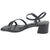 Sandalia Via Marte Mujer 23-9801 V Preto Casual Sandalias Taco Via Marte 