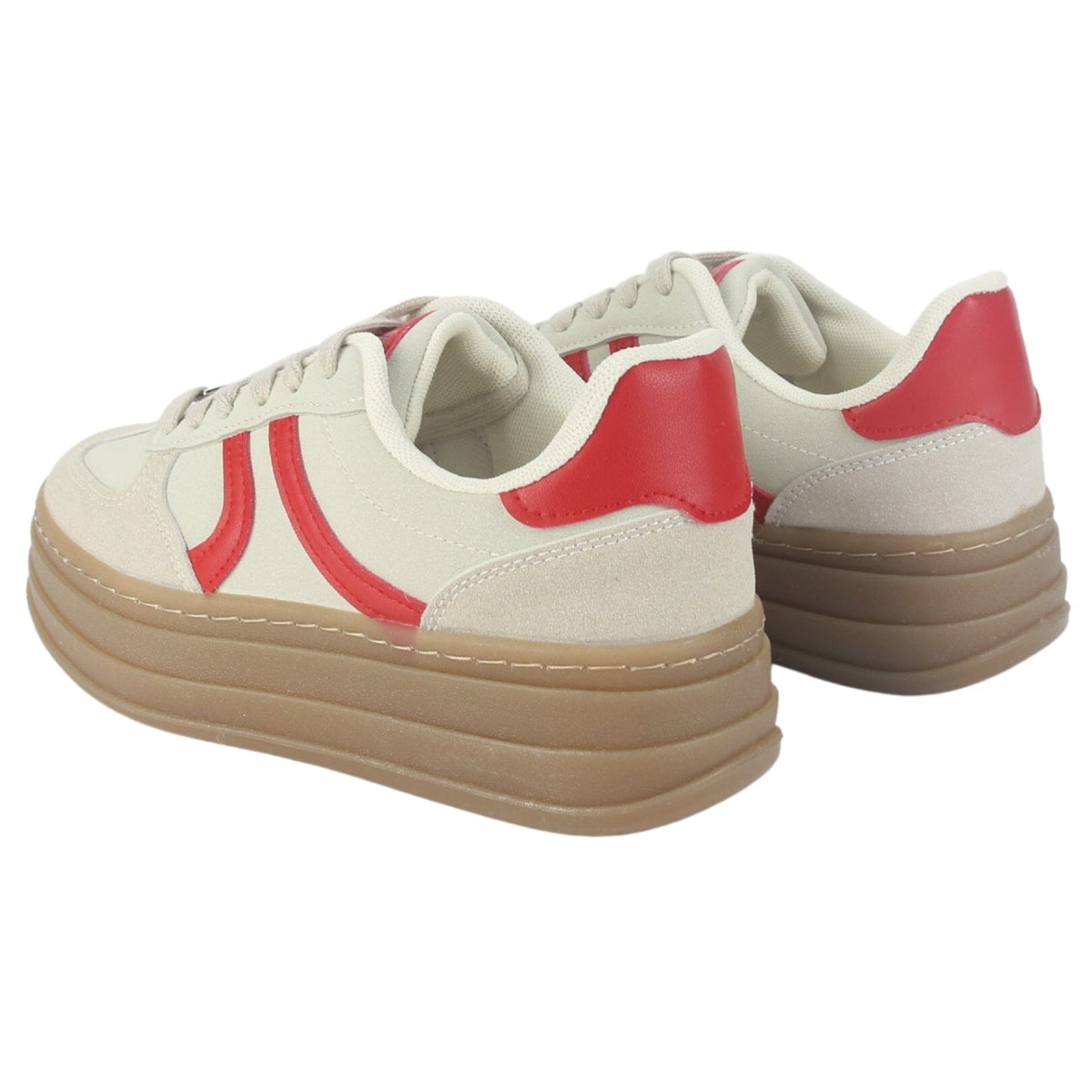 Zapatilla Chalada Mujer Andy-15 Beige Urbano Zapatillas Chalada 