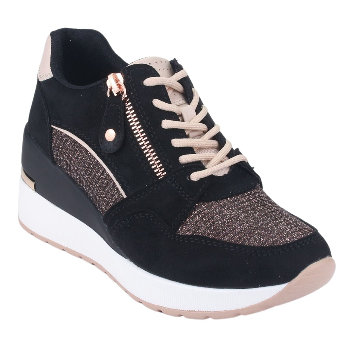 Zapatilla Chalada Mujer Bolden-5 Negro Urbano Zapatillas Chalada 