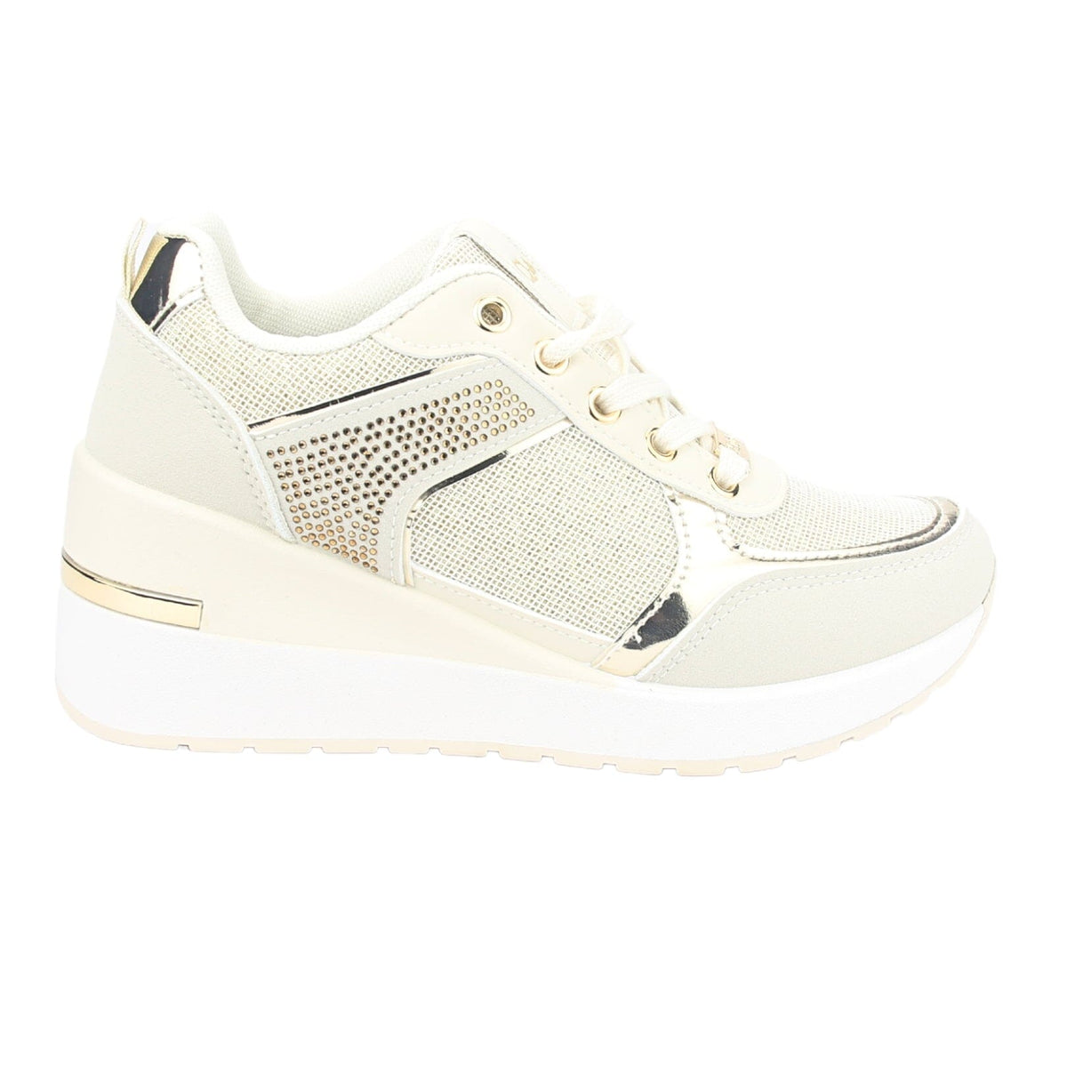 Zapatilla Chalada Mujer Bolki-1 Dorado Urbano Zapatillas Urbanas Chalada 