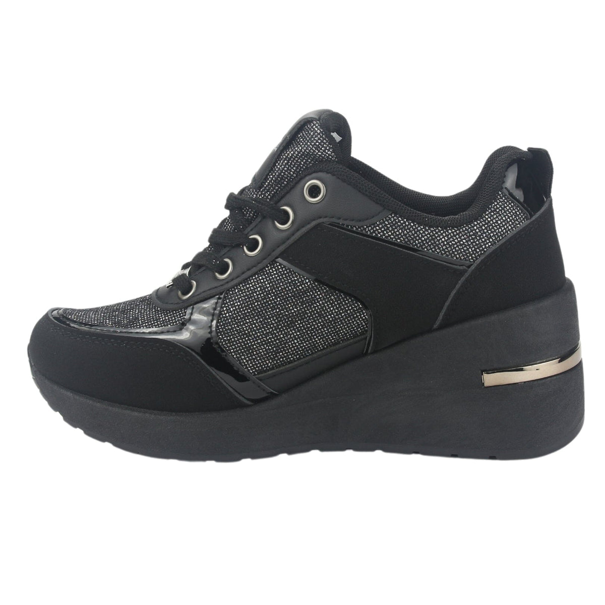 Zapatilla Chalada Mujer Bolki-1 Negro Urbano Zapatillas Chalada 