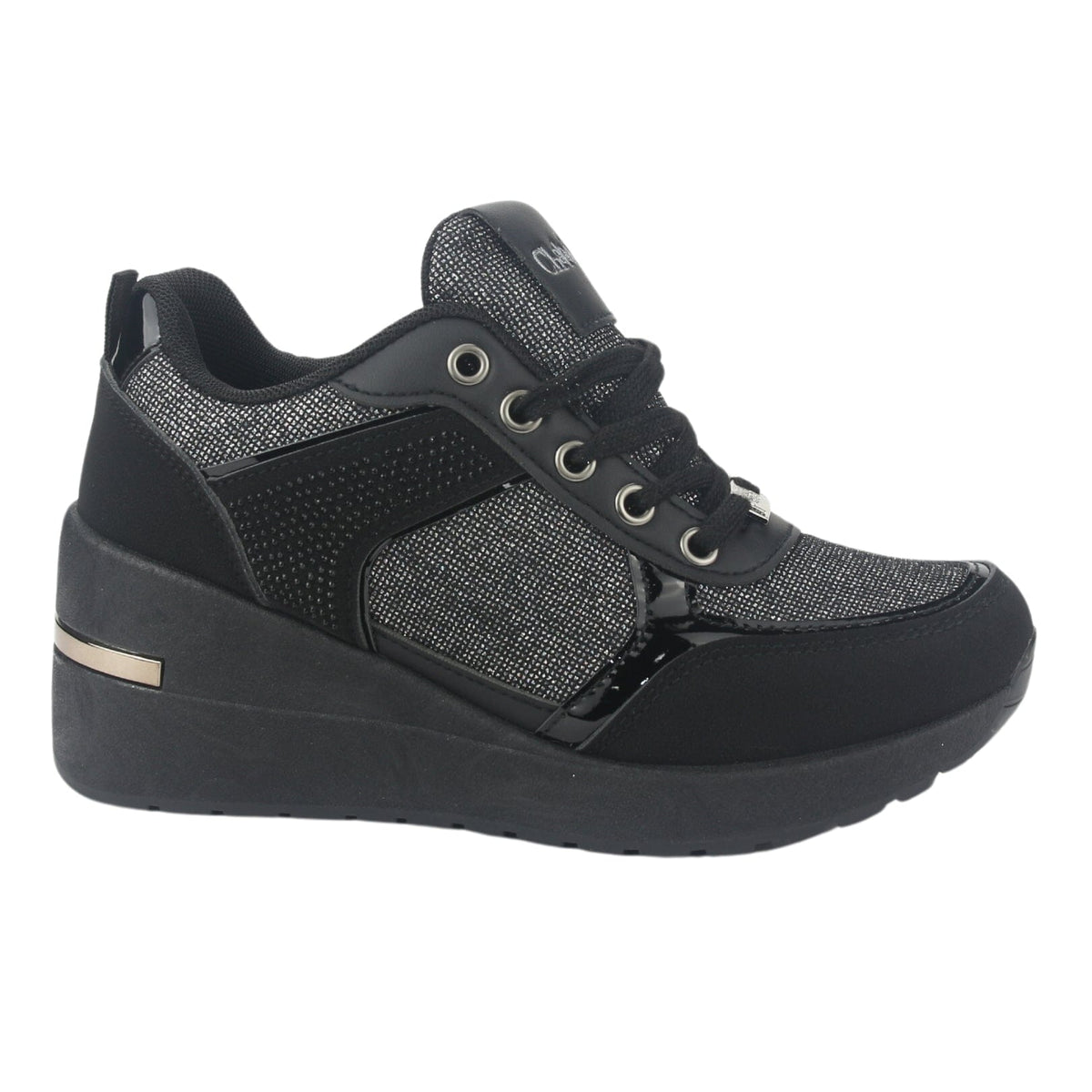 Zapatilla Chalada Mujer Bolki-1 Negro Urbano Zapatillas Chalada 