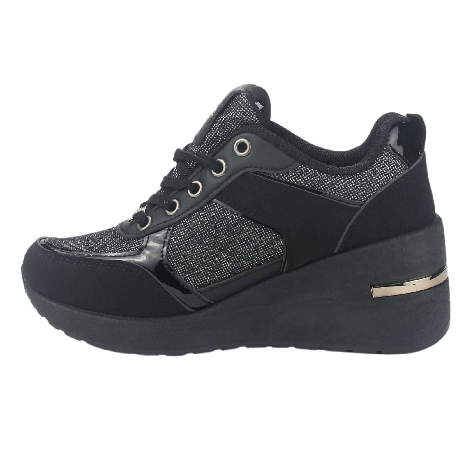 Zapatilla Chalada Mujer Bolki-1 Negro Urbano Zapatillas Urbanas Chalada 