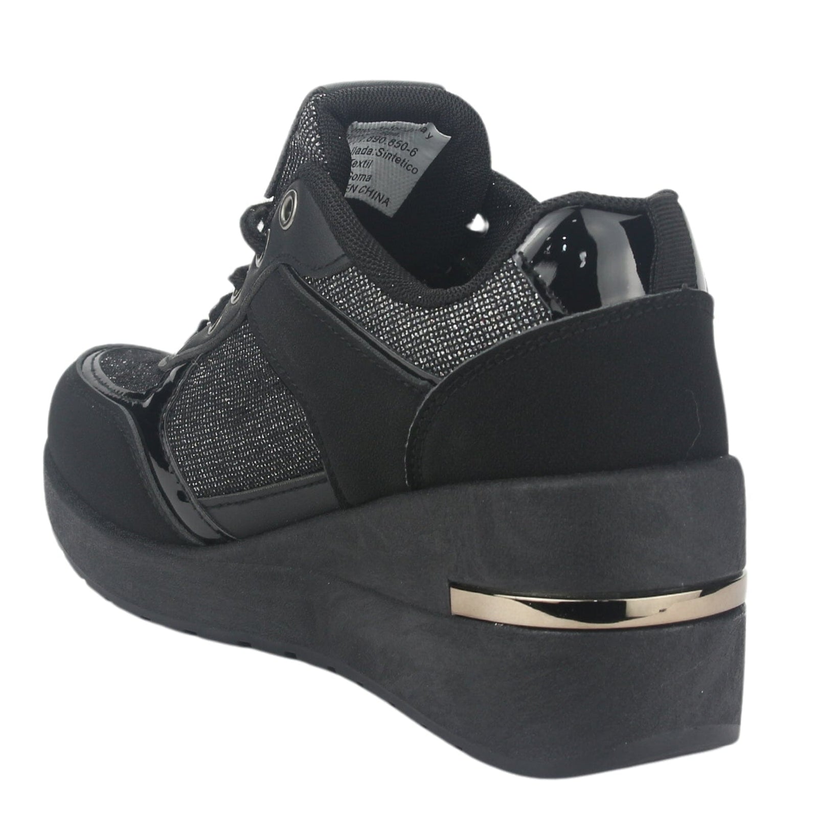 Zapatilla Chalada Mujer Bolki-1 Negro Urbano Zapatillas Urbanas Chalada 