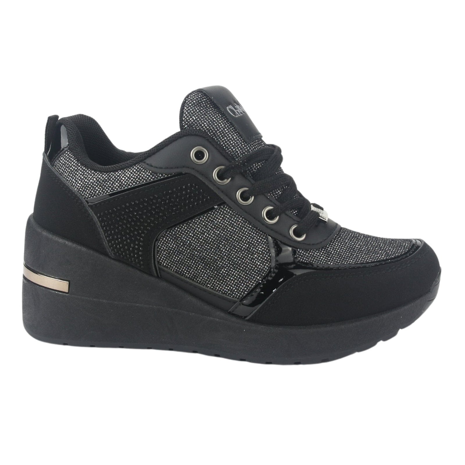 Zapatilla Chalada Mujer Bolki-1 Negro Urbano Zapatillas Urbanas Chalada 