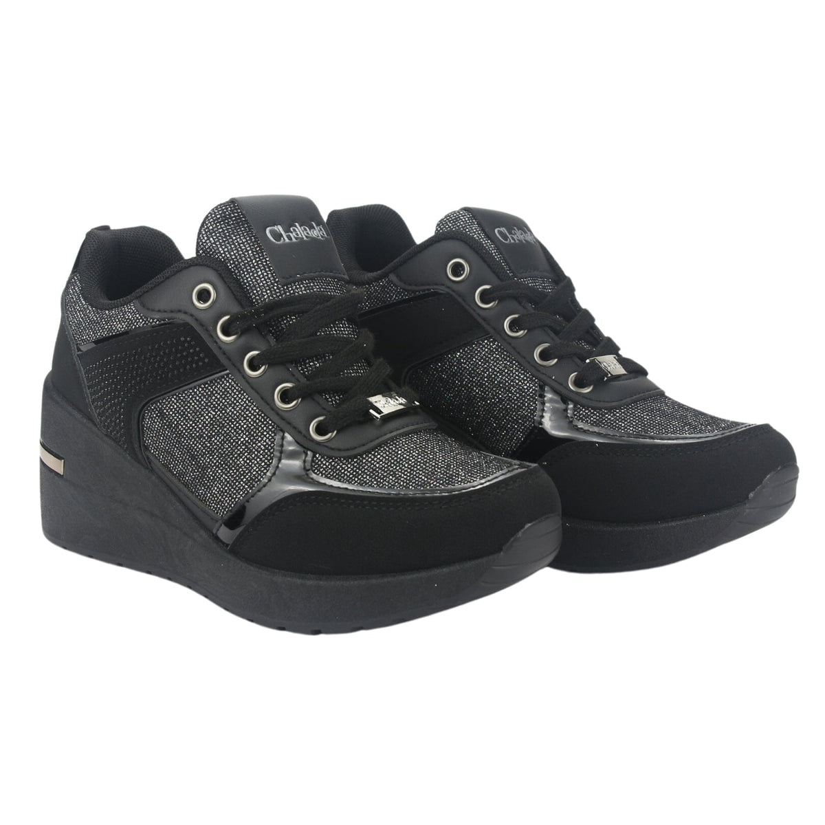 Zapatilla Chalada Mujer Bolki-1 Negro Urbano Zapatillas Urbanas Chalada 
