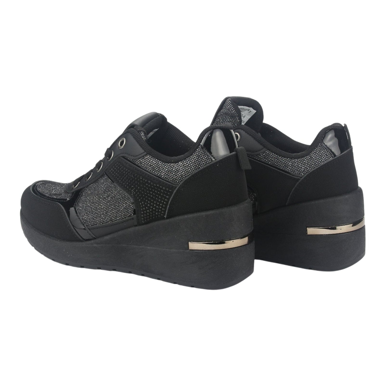 Zapatilla Chalada Mujer Bolki-1 Negro Urbano Zapatillas Urbanas Chalada 