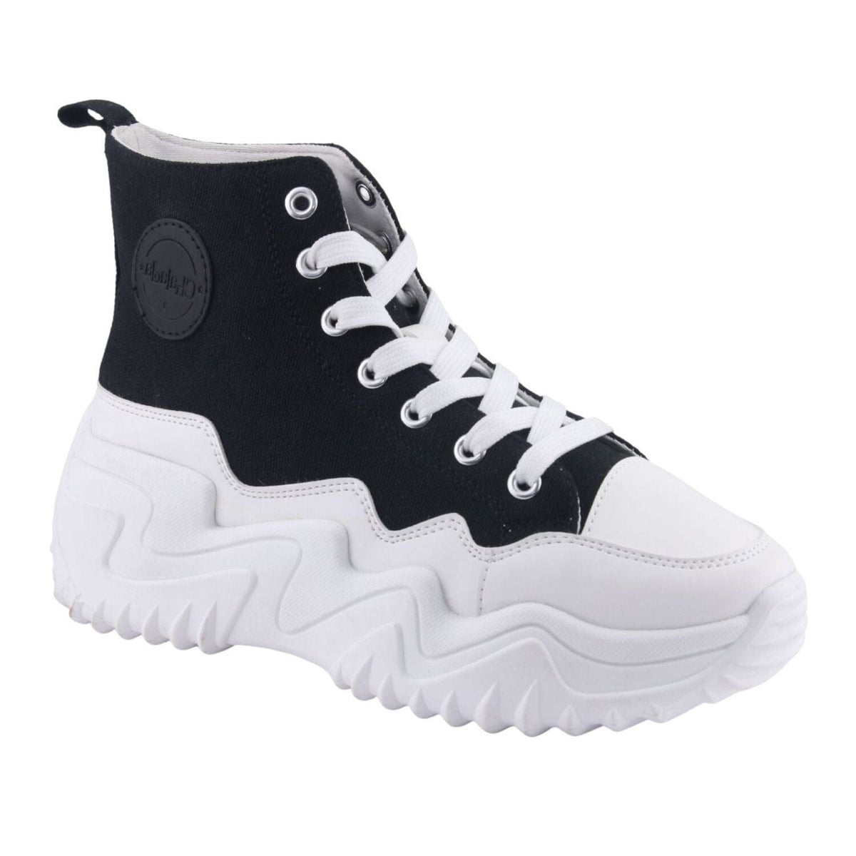Zapatilla Chalada Mujer Clash-1 Negro Urbano Zapatillas Chalada 