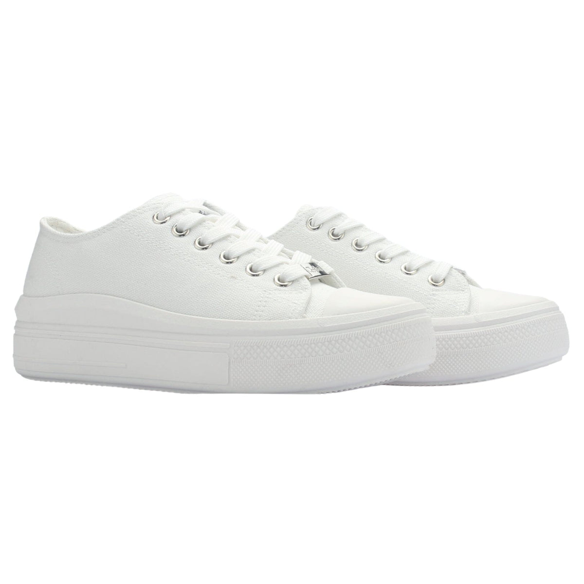 Zapatilla Chalada Mujer Clu-10 Blanco Plataforma Zapatillas Chalada 