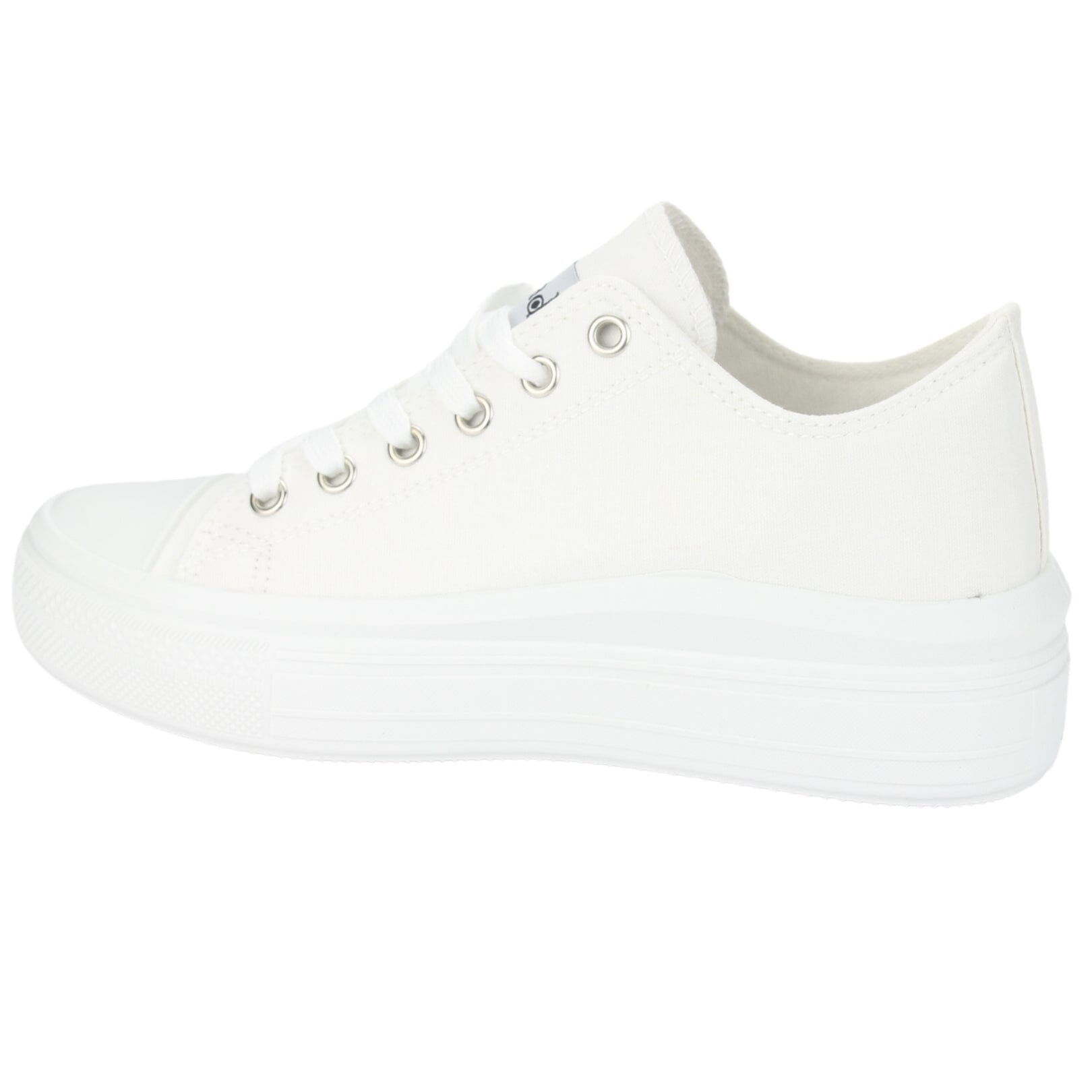 Zapatilla Chalada Mujer Clu-10 Blanco Plataforma Zapatillas Chalada 