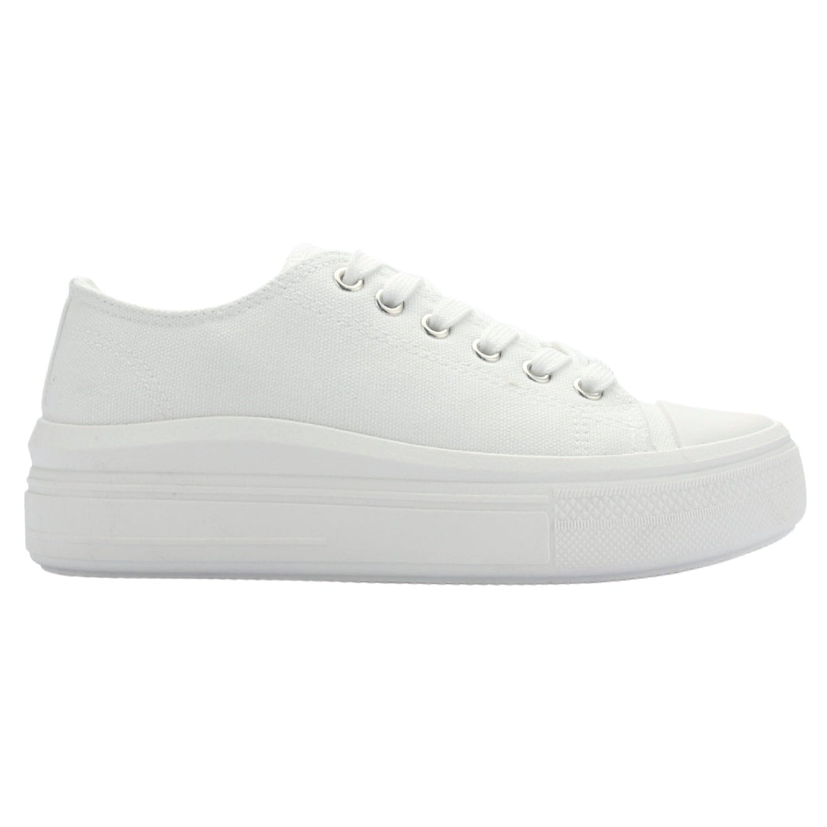 Zapatilla Chalada Mujer Clu-10 Blanco Plataforma Zapatillas Chalada 