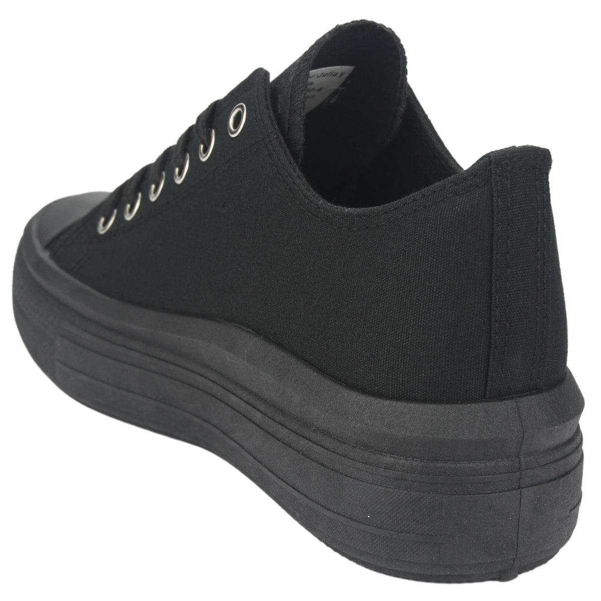 Zapatilla Chalada Mujer Clu-10 Negro Plataforma Zapatillas Chalada 