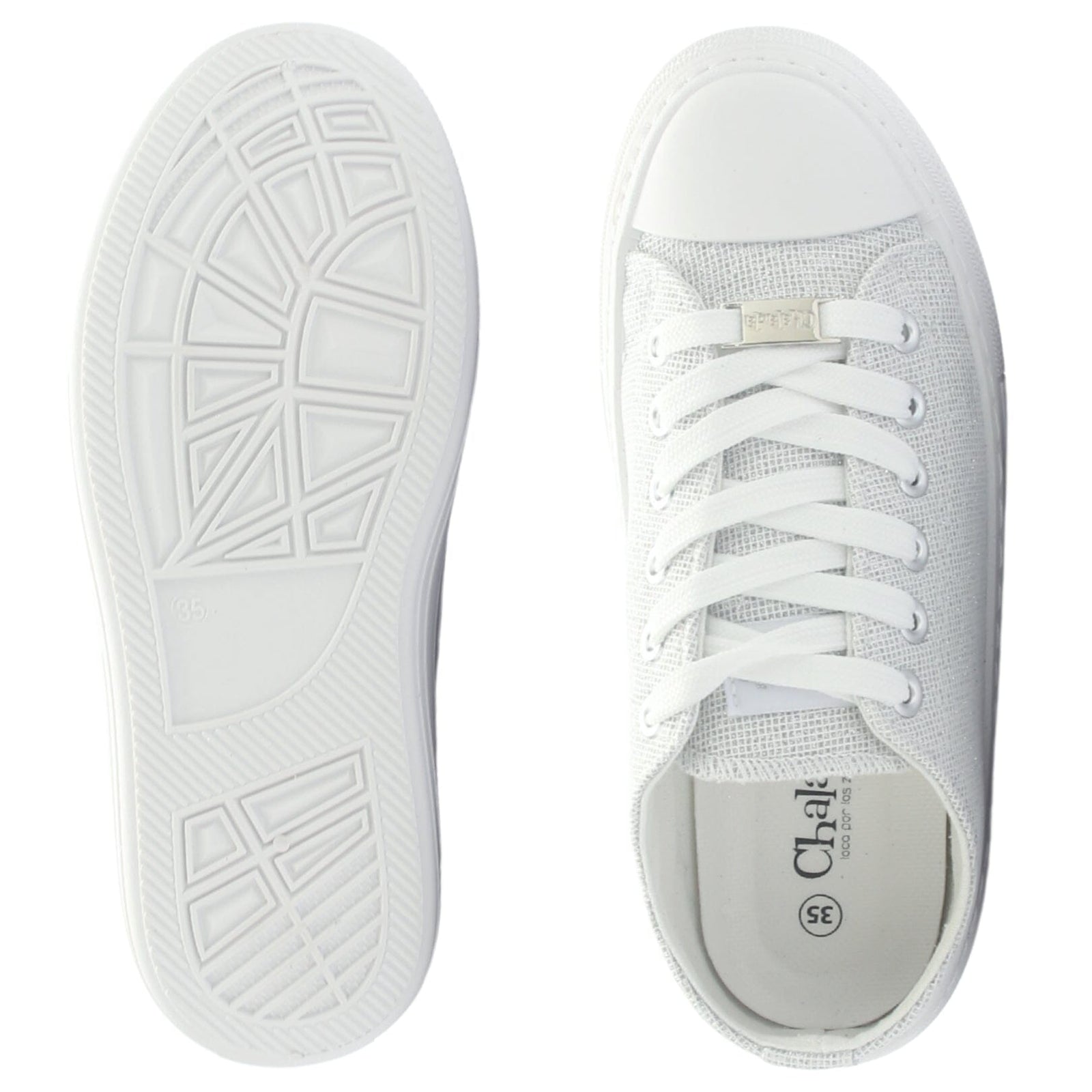 Zapatilla Chalada Mujer Clu-11 Plateado Urbano Zapatillas Urbanas Chalada 