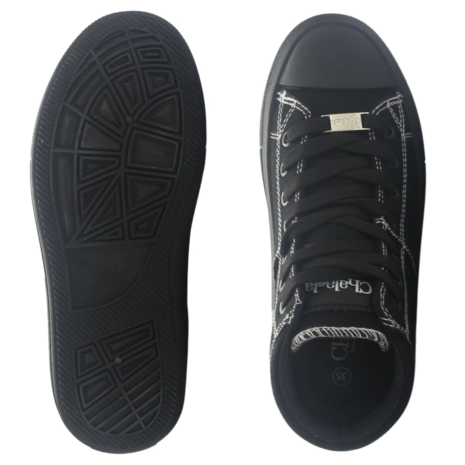 Zapatilla Chalada Mujer Clu-15 Negro Urbano Zapatillas Urbanas Chalada 