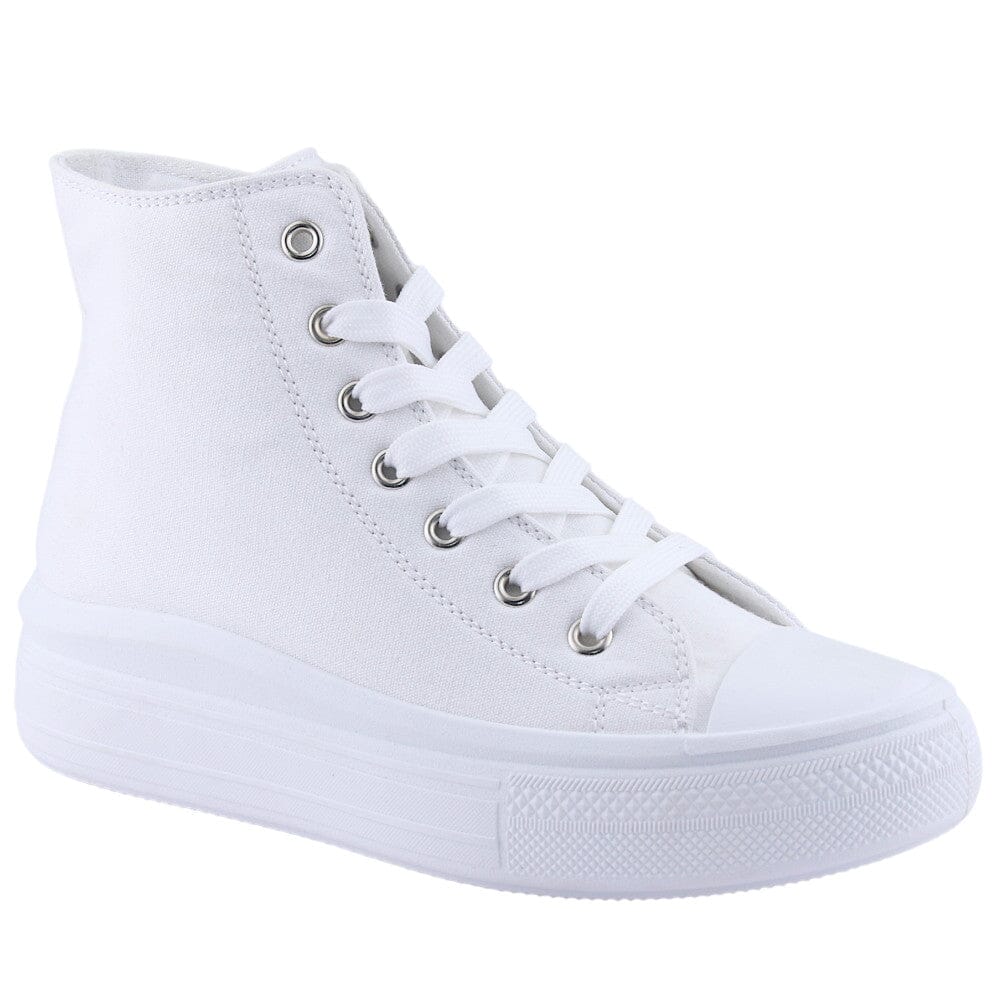 Zapatilla Chalada Mujer Clu-2 Blanco Plataforma Zapatillas Chalada 