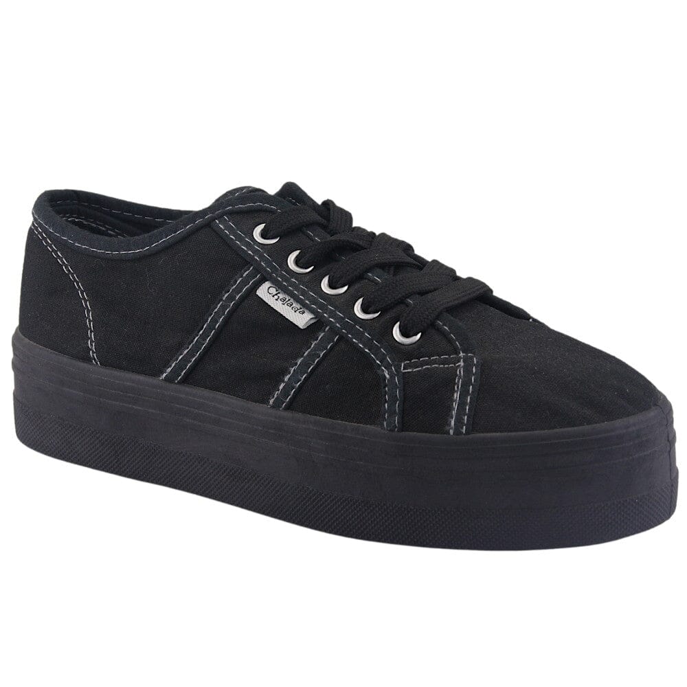 Zapatilla Chalada Mujer Field-10 Negro Urbano Zapatillas Chalada 