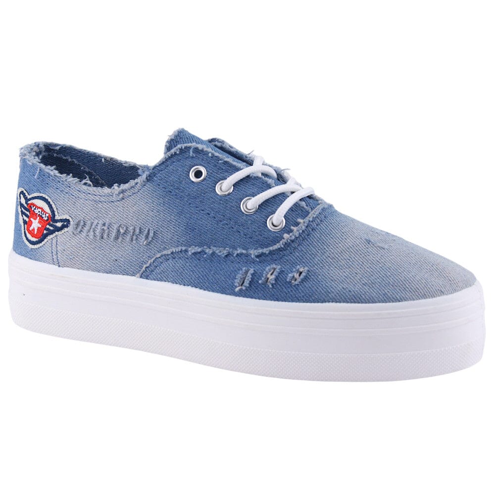 Zapatilla Chalada Mujer Field-17 Azul Urbano Zapatillas Chalada 