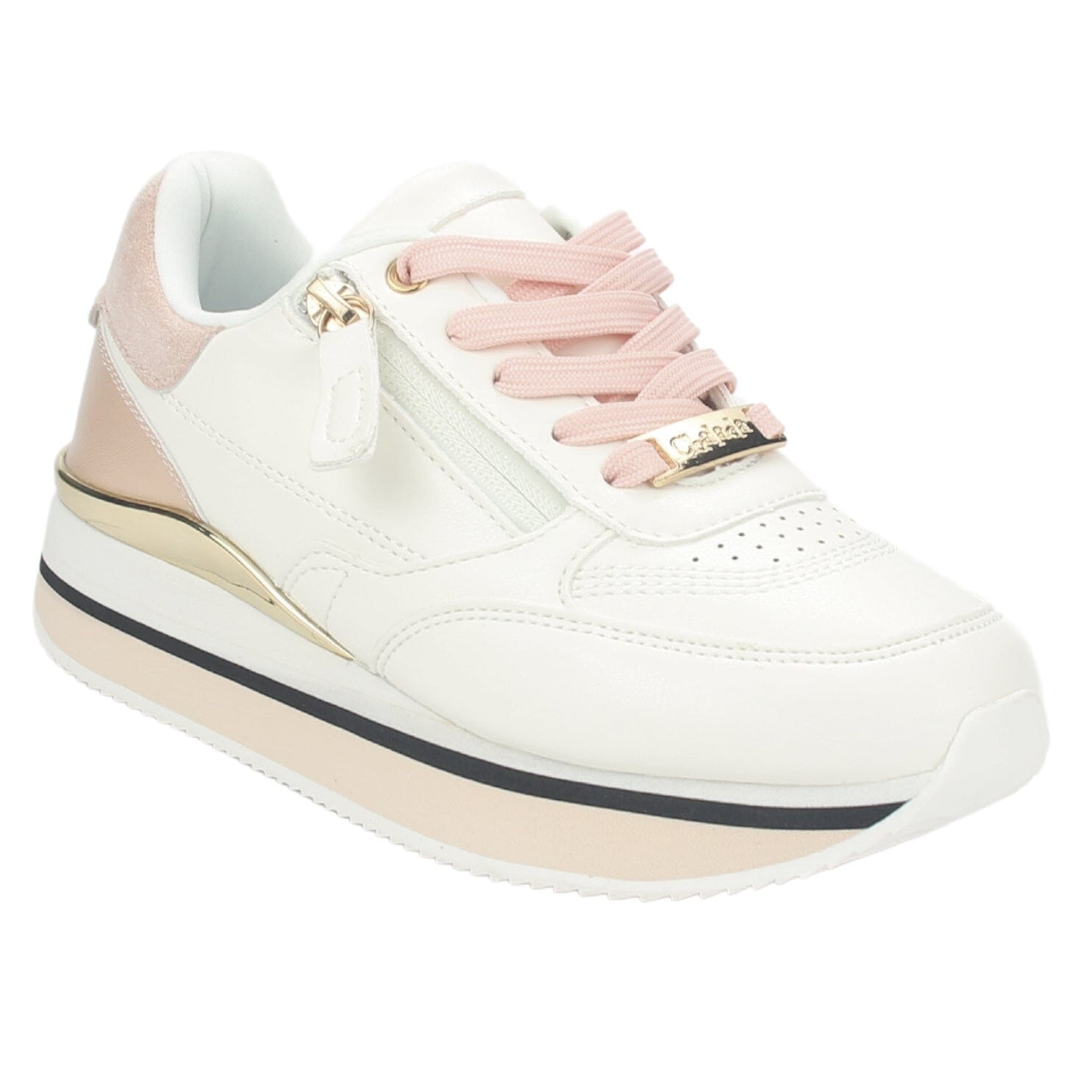 Zapatilla Chalada Mujer Friki-2 Blanco Urbano Zapatillas Chalada 
